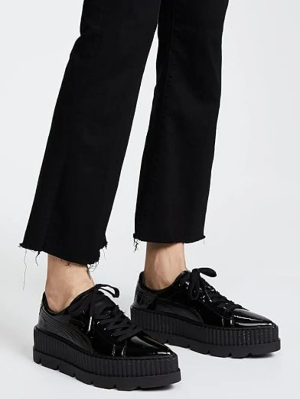 FENTY PUMA by Rihanna Pointy Toe Creeper Platform Sneaker Oxford - Picture 1 of 16